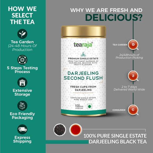 Tea Raja - Darjeeling Second Flush Tea